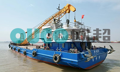 3吨40米柴液式浮吊