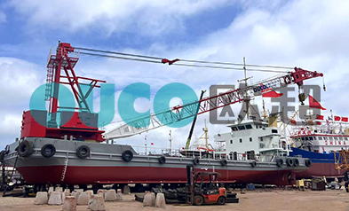 8吨45米柴液式浮吊