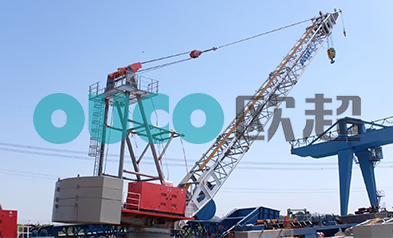 8吨45米柴液式浮吊/